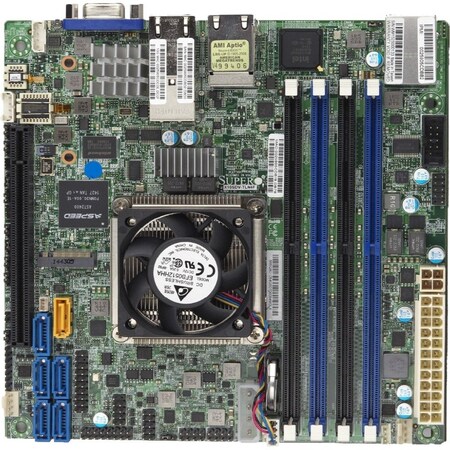 Supermicro X10Sdv-8C-Tln4F+, Single Socket Fcbga 1667, Xeon D-1537, System On MBD-X10SDV-8C-TLN4F+-O